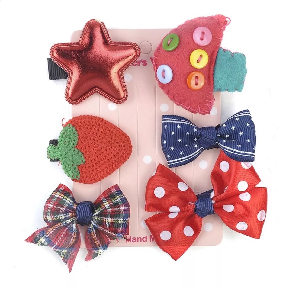 Baby Girls Hair Clips Snaps